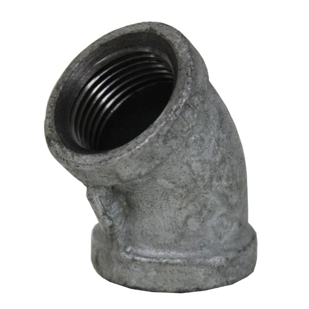 Cotovelo Galvanizado 45º 3/4" BSP