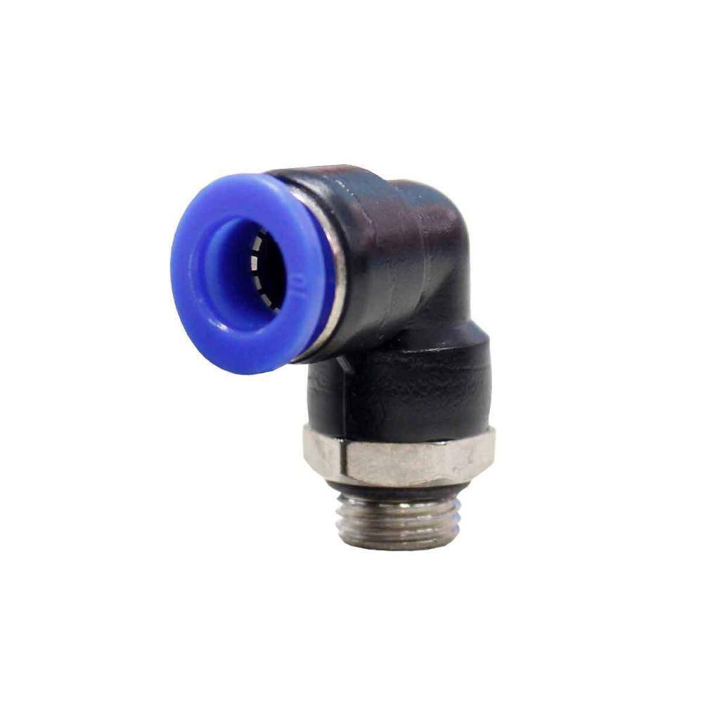 Cotovelo Macho 1/4" BSP x 10 mm Fluir