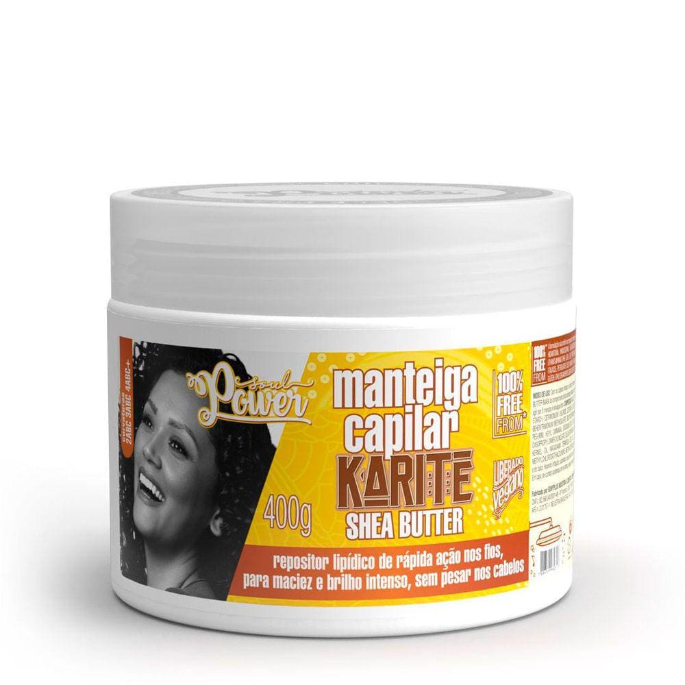 Manteiga Capilar Karité Shea Butter 400g