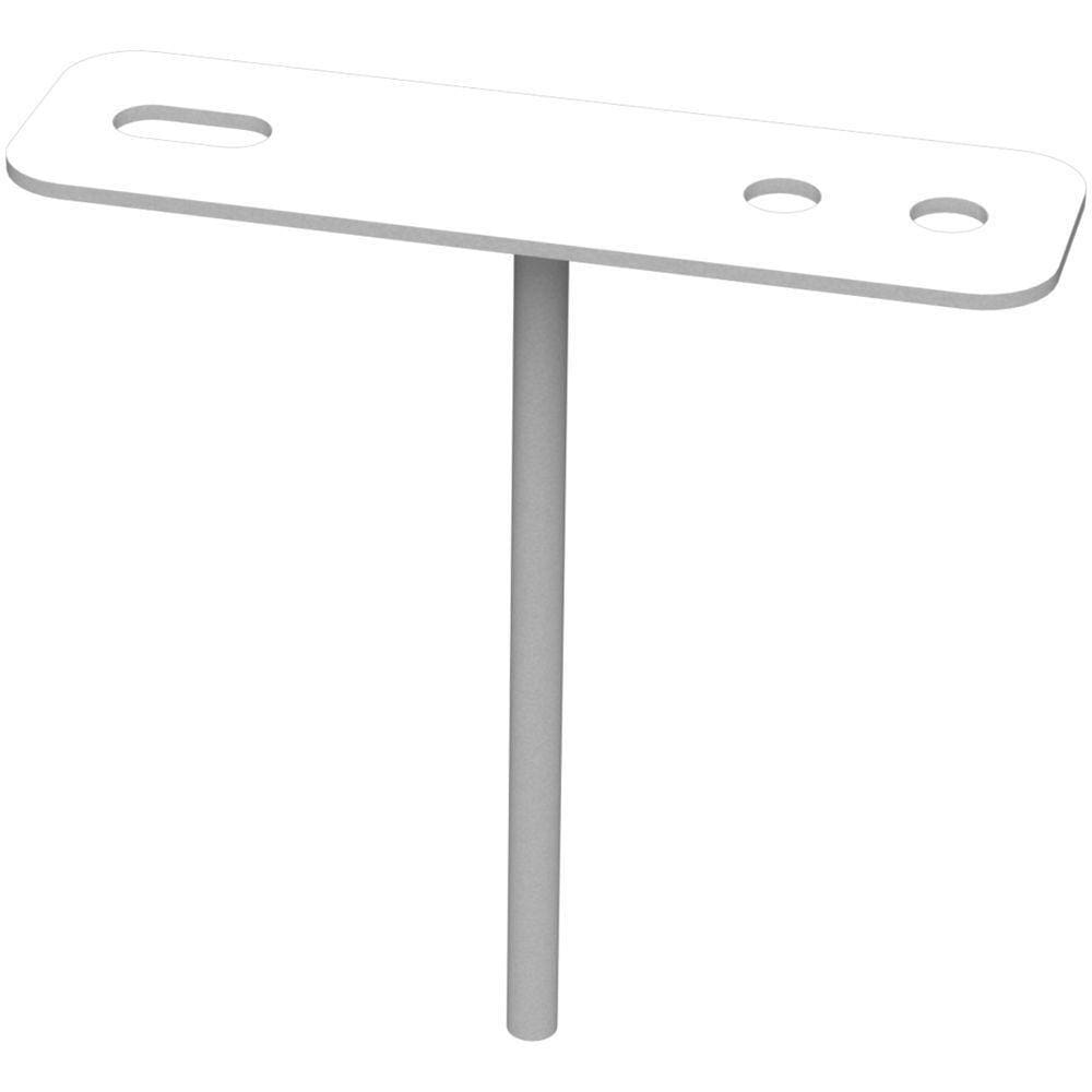 Suporte Estaca Chão Refletor - Branco