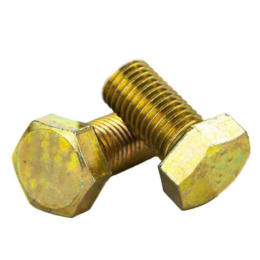 Parafuso Sextavado M6 X 12 Din 933 Bicromatizado - 150Un