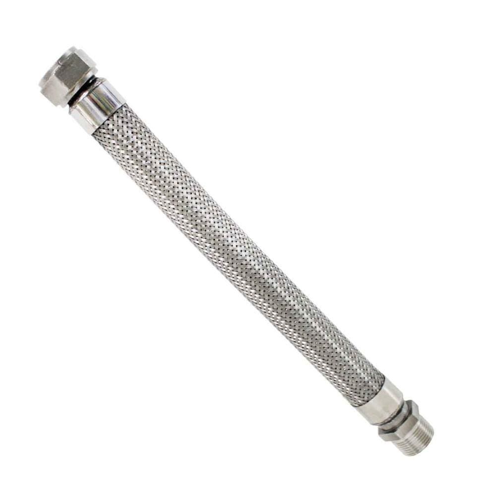 Tubo Flexível Inox Macho Fêmea 1" x 1" 500 mm Giratório