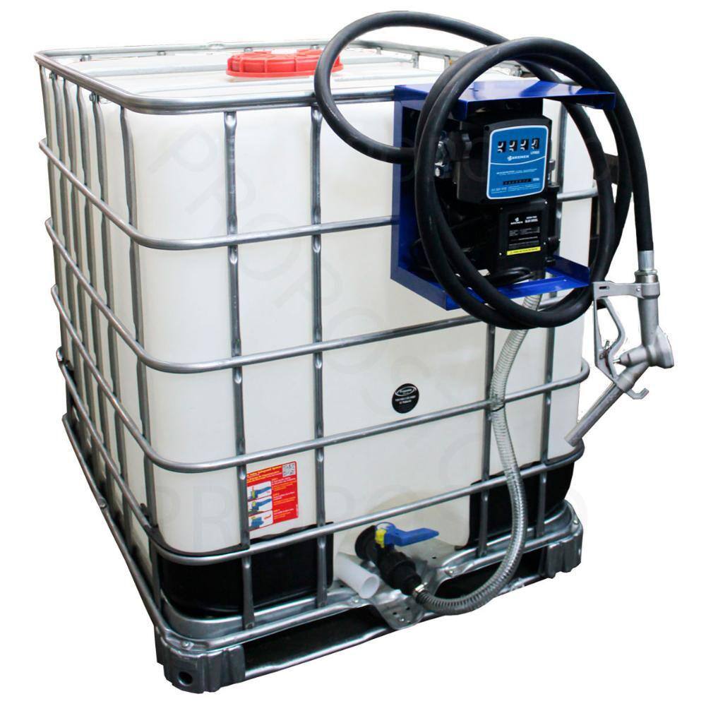 Bomba Abastecimento Diesel 220V 60l/min Reservatório 1000L