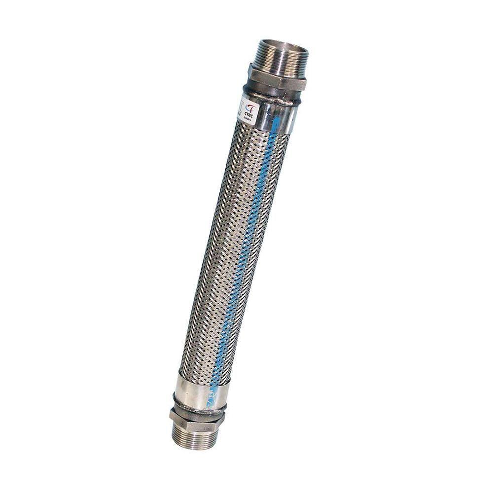Tubo Flexível Inox 1.1/2" x 1.1/2" 500 mm M/M
