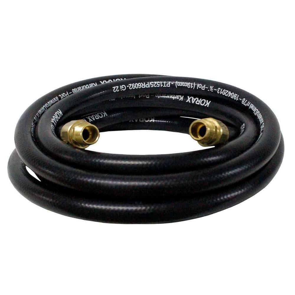 Mangueira de Abastecimento Korax 3/4" 5 m Terminal Fixo em Latão Seymour