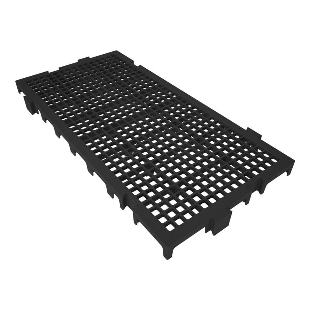 Piso Plástico Modular 25x50 Preto Presto