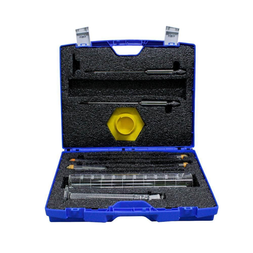 Kit Maleta para Análise de Combustível com 8 Peças