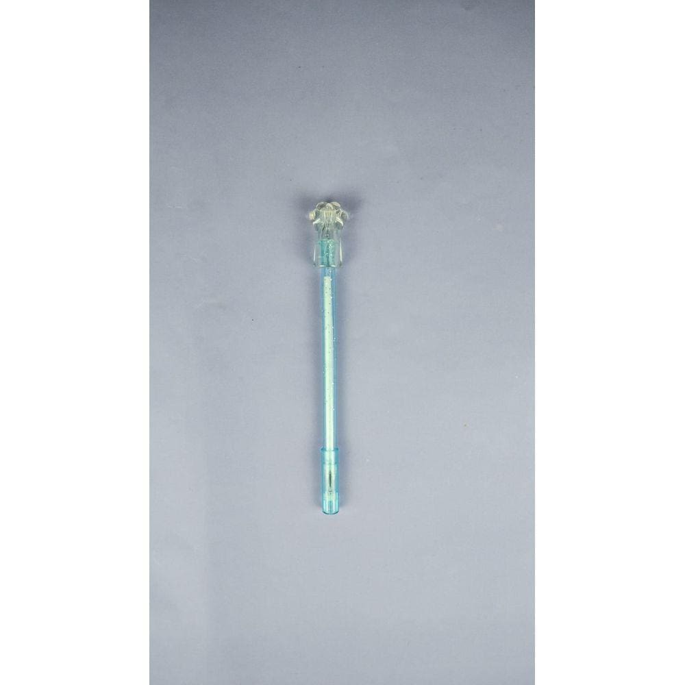 Caneta Esferográfica Escolar 0.5mm Patinha de Gato Glitter