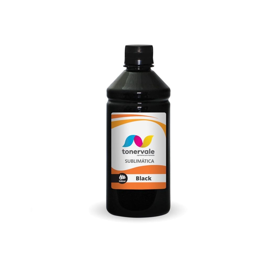 Tinta Sublimatica Para Epson L200 L220 L210 T664 Bk 500ml