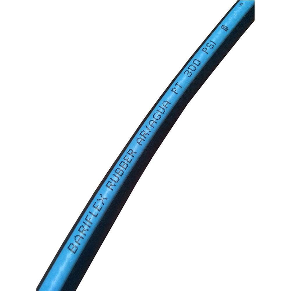 Mangueira Flexível Ar e Água 300 psi 3/8" 1 m Bariflex