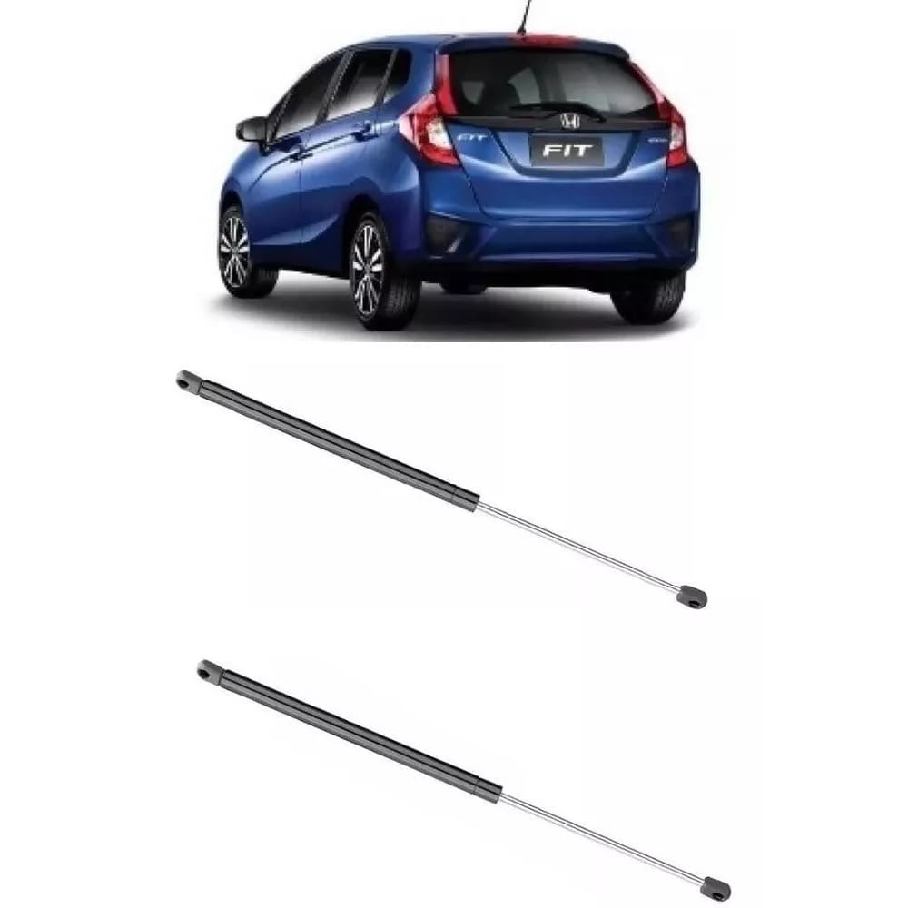 Par Amortecedor Tampa Traseira Porta Mala Honda New Fit 2015