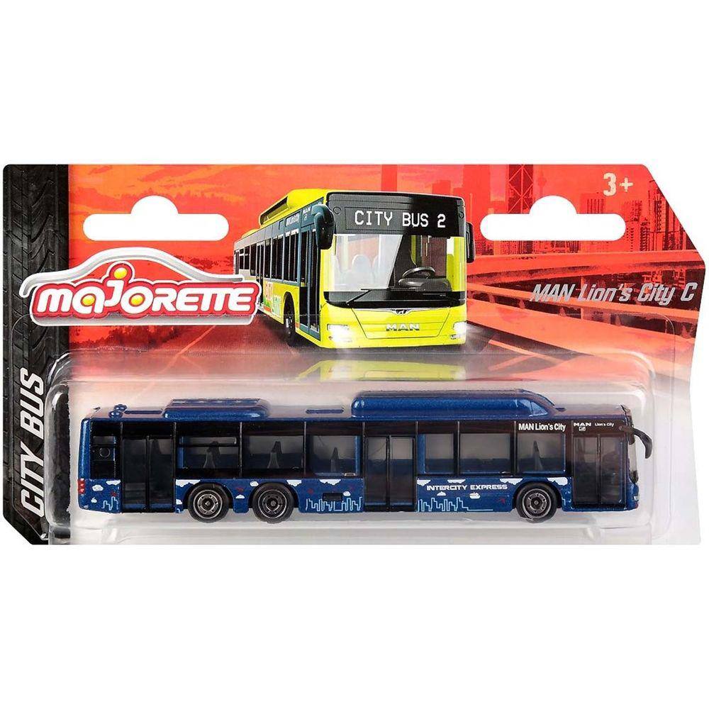 Lion's Star O404 SHD ミニバス 3台セット Miniatura Majorette City Bus Man Lion`s | Extra