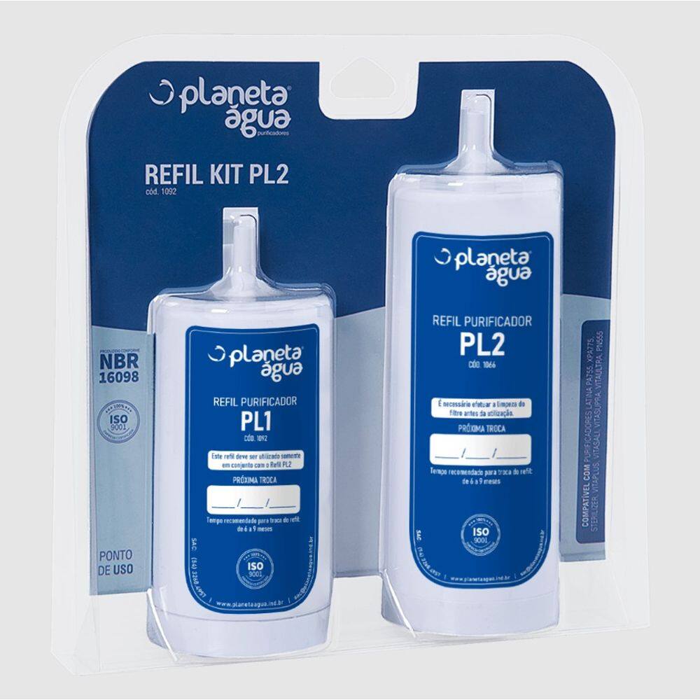 Refil Compatível Latina Mineralizer, Pa735, Pa755, Xpa 1092