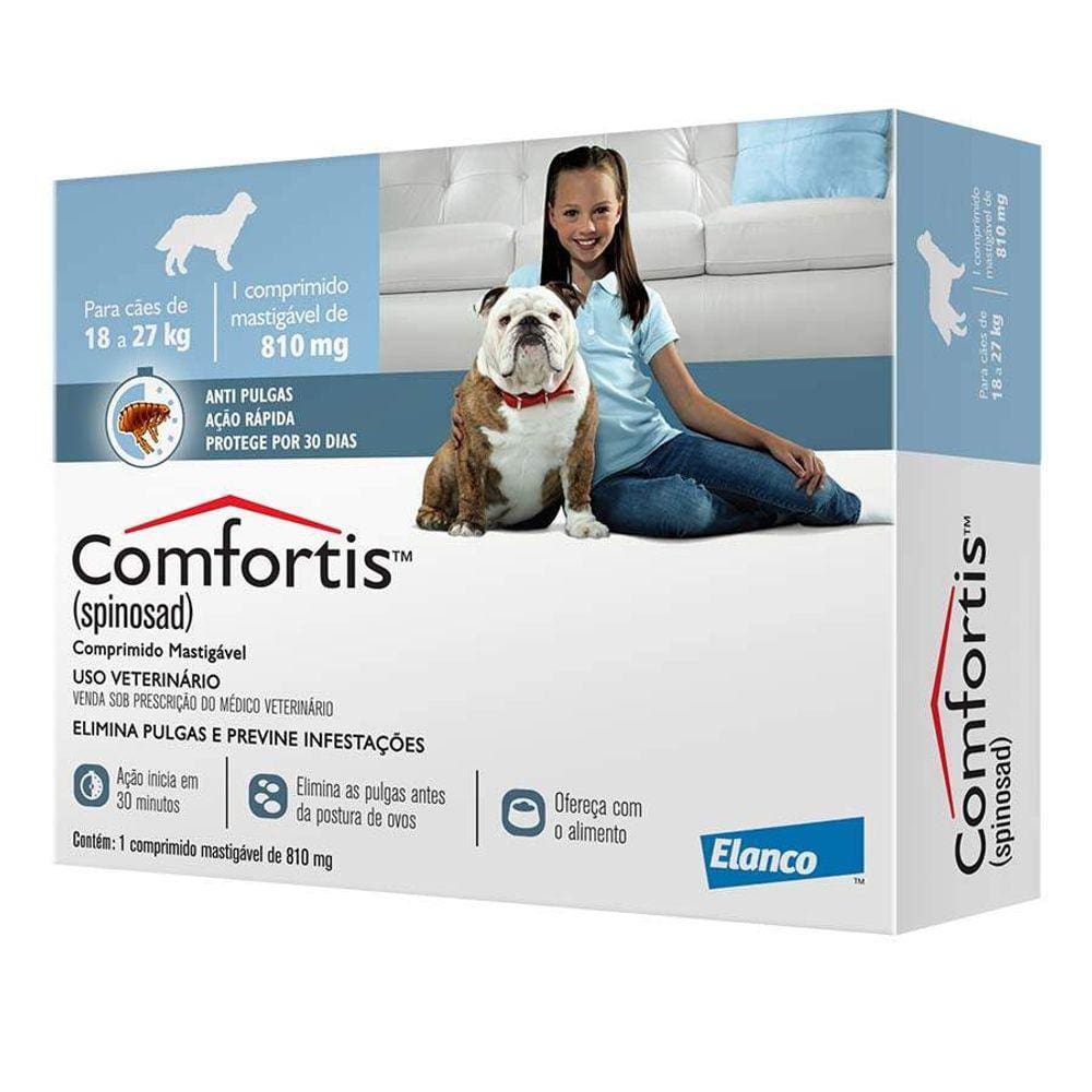 Elanco Comfortis 18 a 27 Kg (810 mg) G