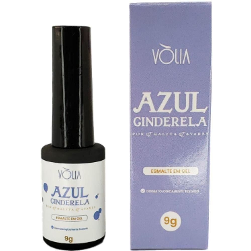 Esmalte Em Gel Azul Cinderela 9G Vlia