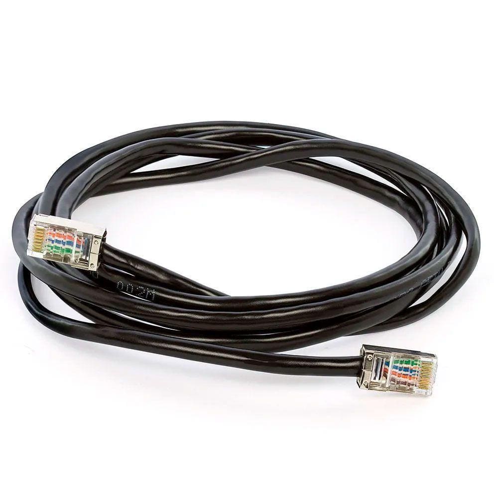 Cabo De Rede Blindado Cat5e Com Rj45 Preto - 45 Metros