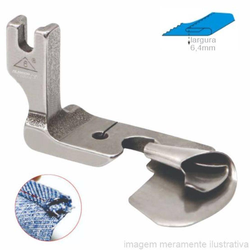 Calcador Para Costura Reta Industrial Com Aparelho De Bainha, Barra  - 3,2Mm