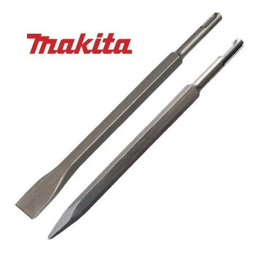 Kit Ponteiro + Talhadeira Sds Plus Profissional Makita D-08713