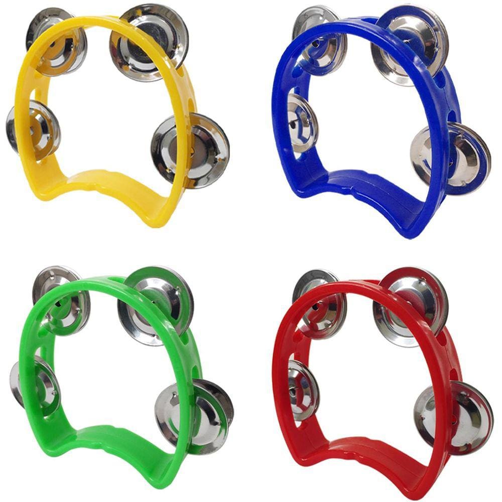 Kit 4 Pandeiros Meia Lua Infantil New York