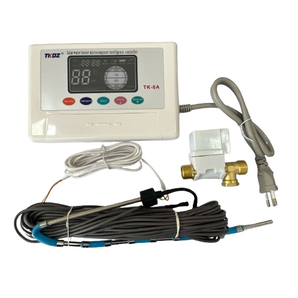 Controlador Inteligente para Aquecedor Solar - Painel TK-8A