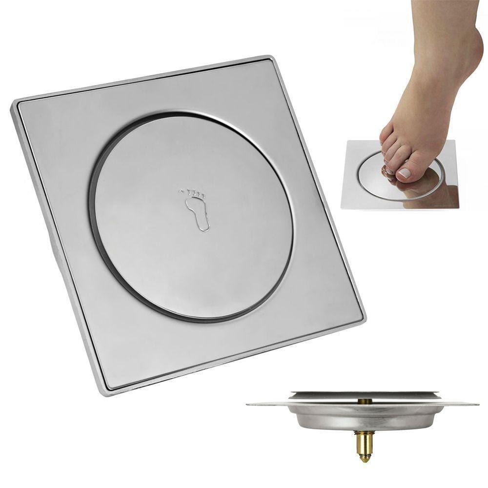 Ralo Click Inteligente Aço Inox Banheiro Pop Up Clic 15x15