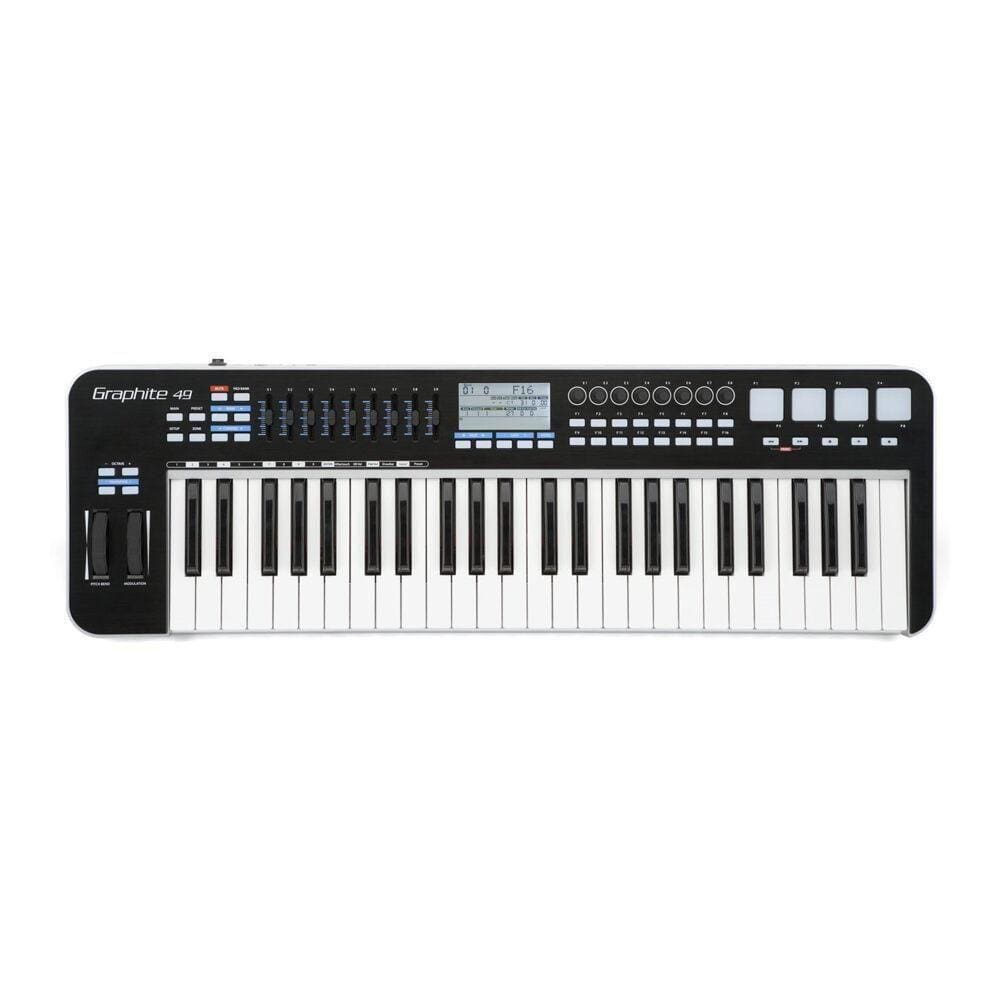Controlador Midi Usb 49 Teclas Samson Graphite 49 Sakgr49 [f035]