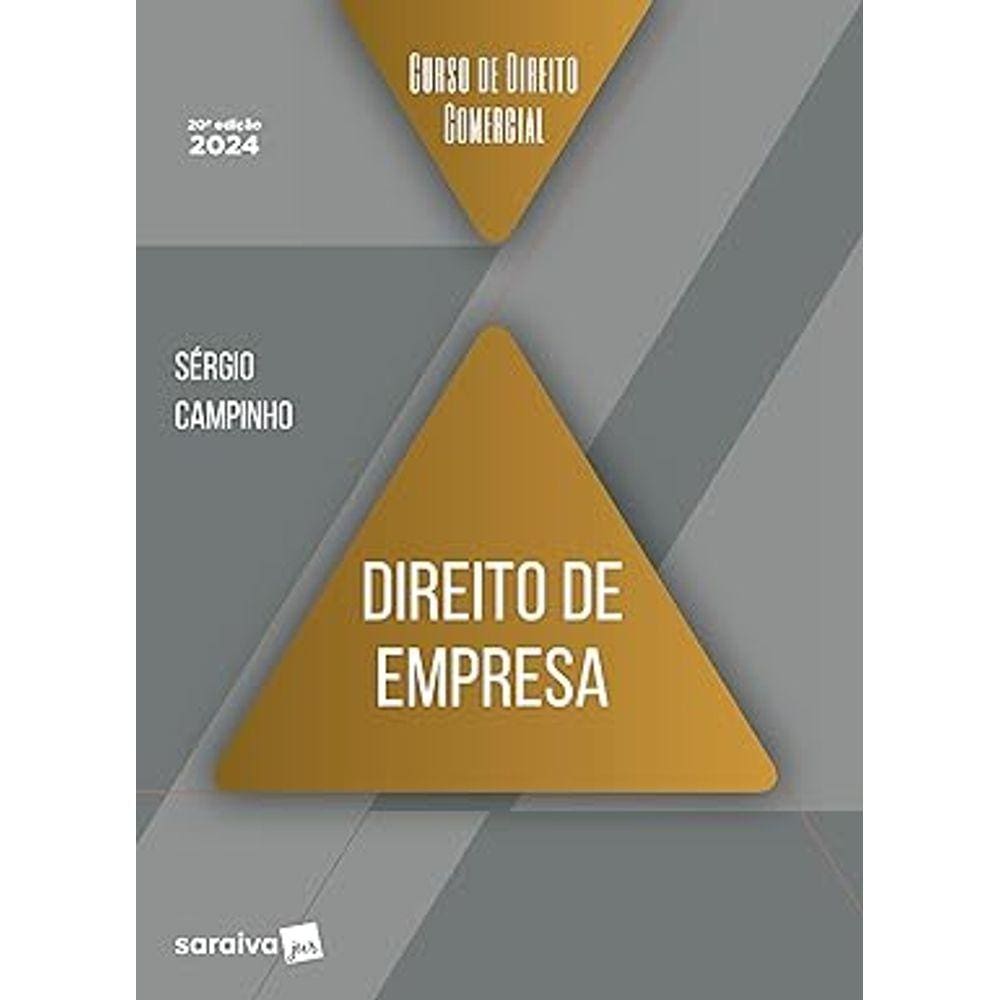 Curso de direito comercial - Direito de Empresa 20ª ed. 2024