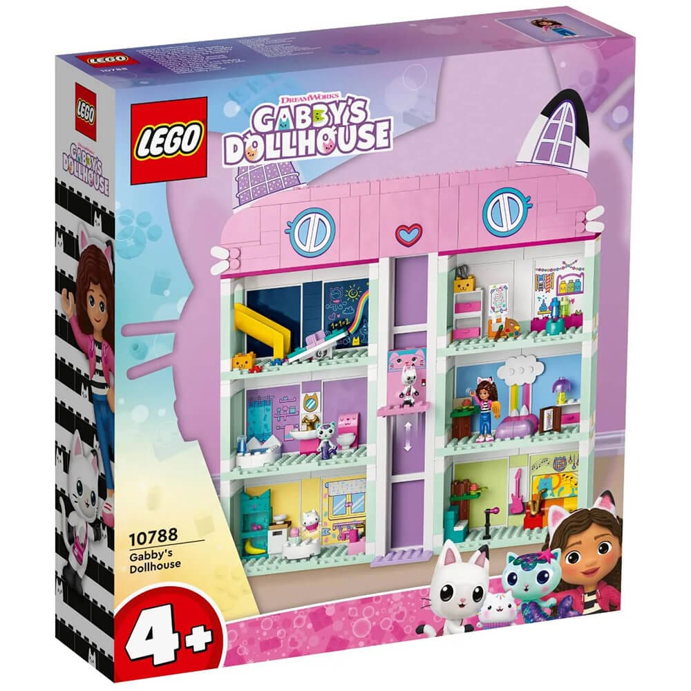 Lego Gabbys Dollhouse 10788 Casa Magica Da Gabby