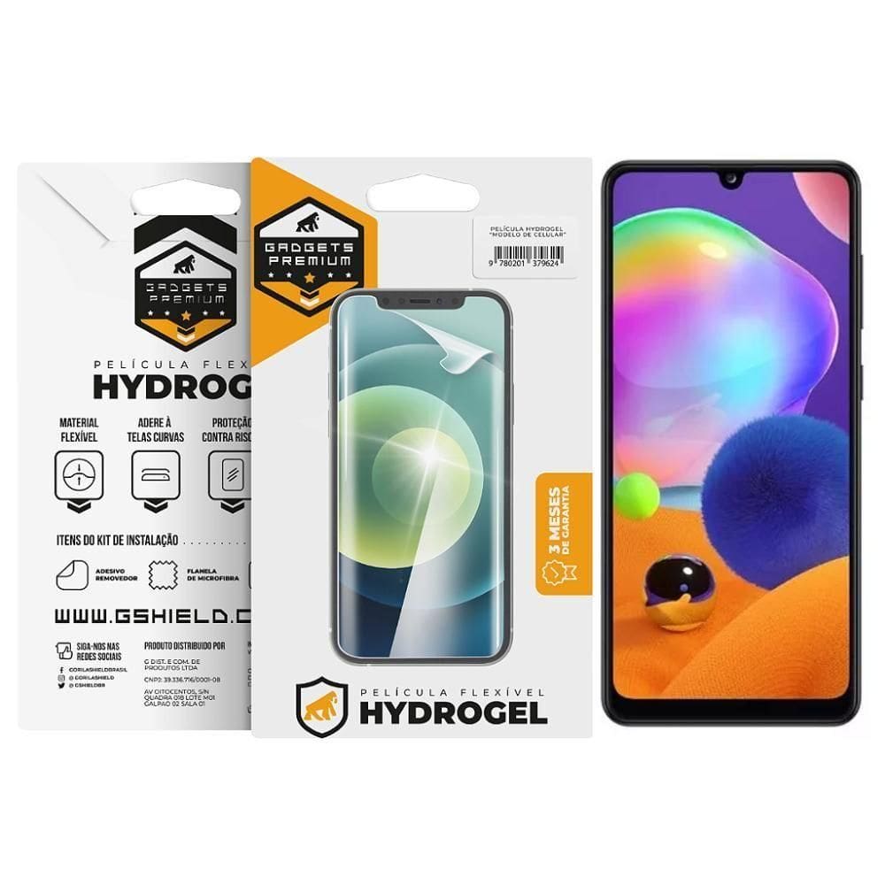 Película Para Samsung Galaxy A31 - Hydrogel Hd - Gshield