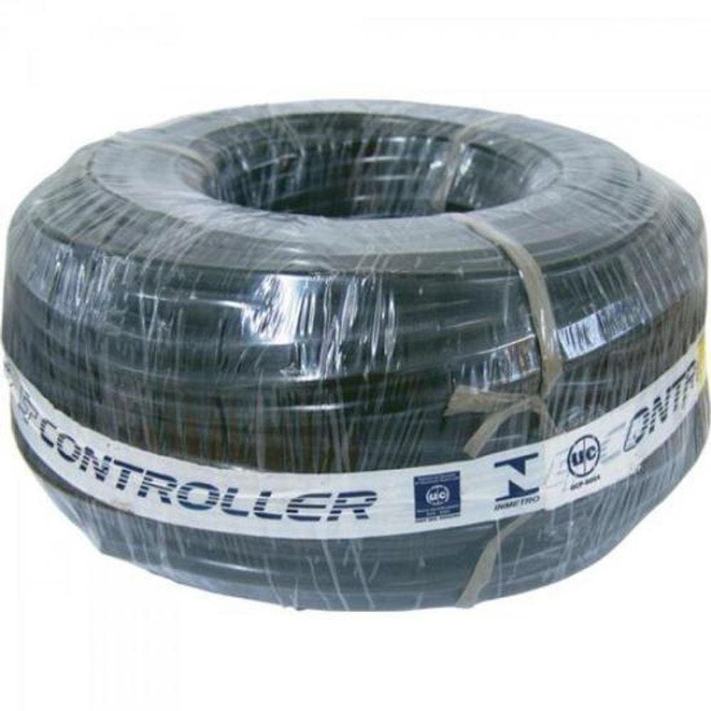 Fio Pp 2x1,00mm Preto Controller - Rl - 100 [f002]