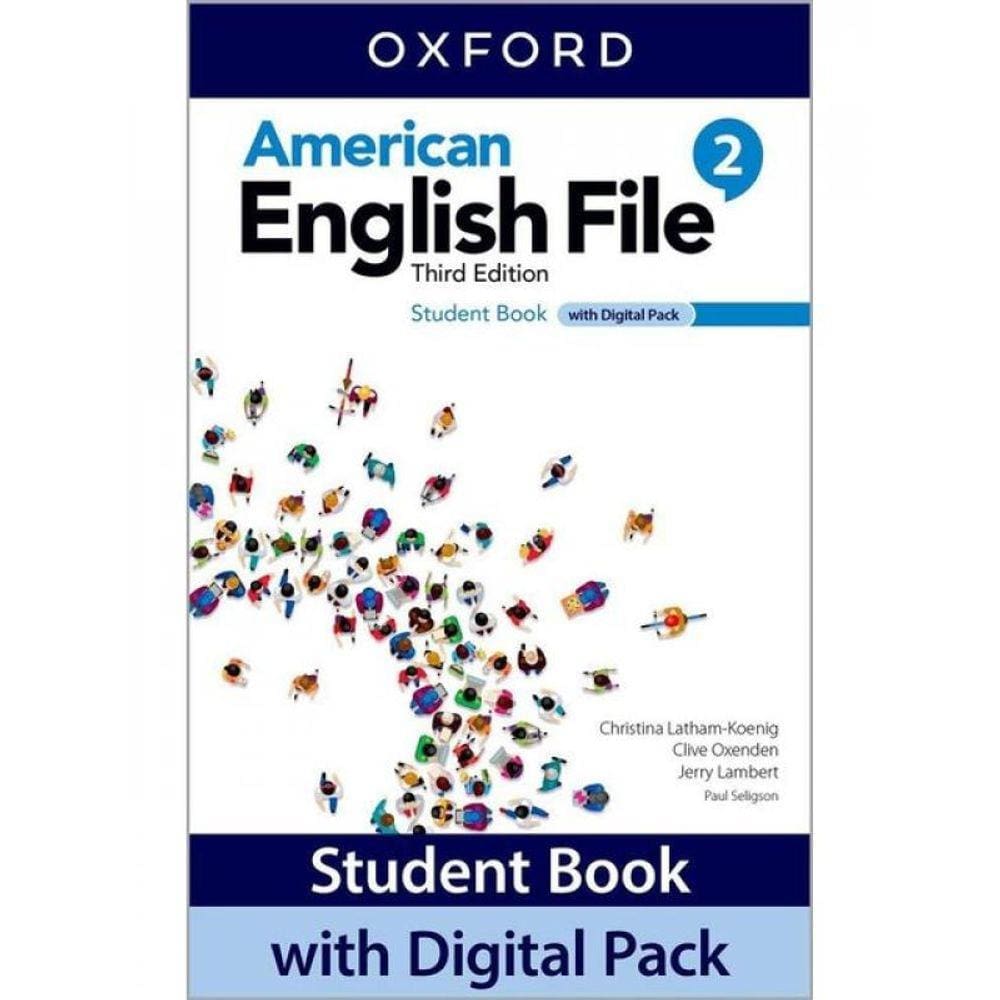 American English File 2 - Student Book With Digital Pack - Third Edition