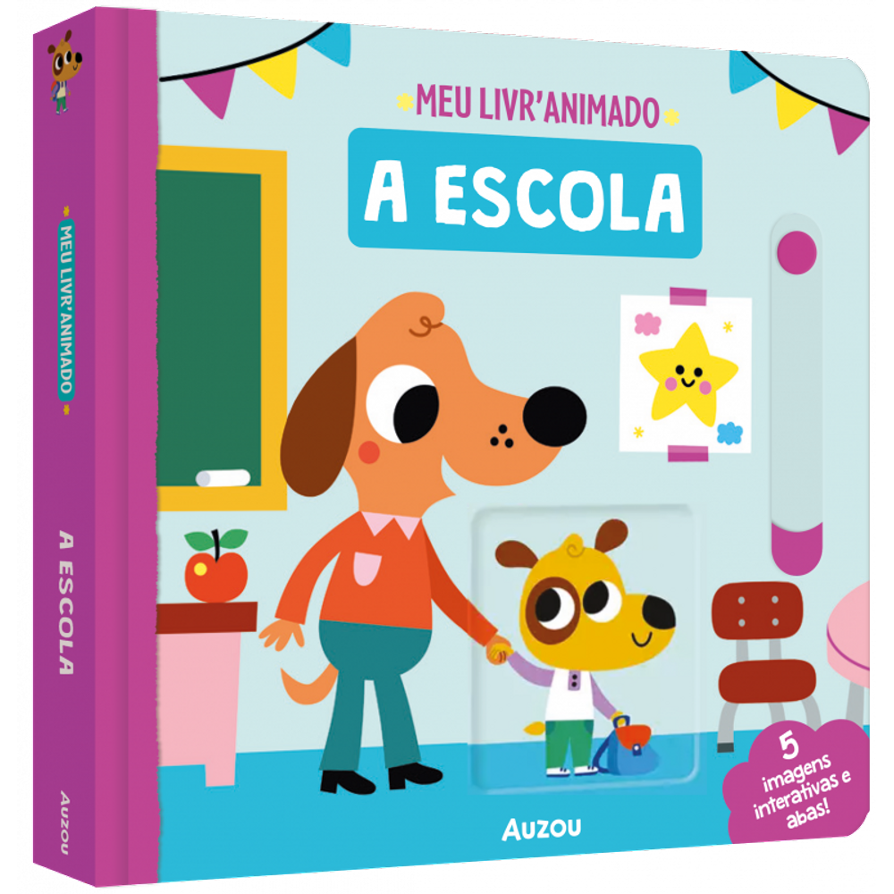 A escola: Meu livro animado
