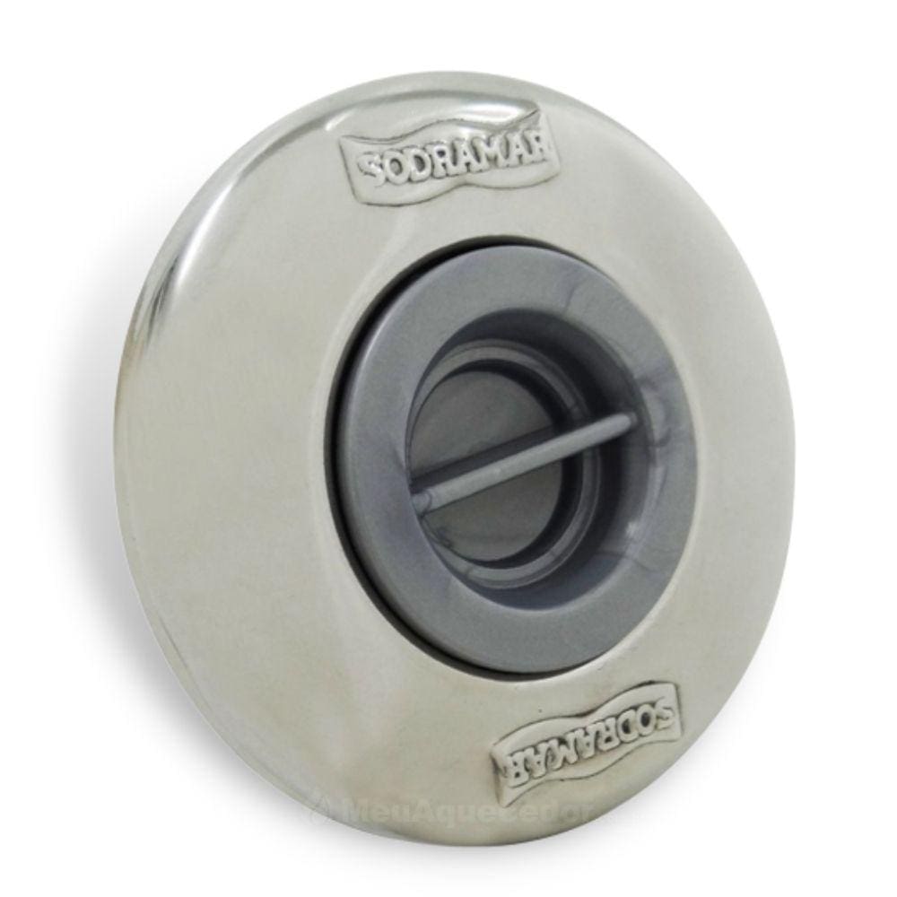 Dispositivo de Aspiração Luva Adaptadora ABS/ Inox Para Piscina de Alvenaria Eficiência na Limpeza