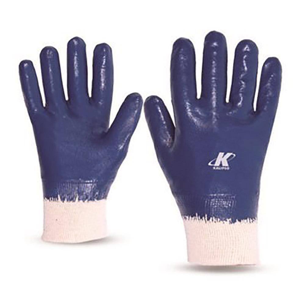 Luva Nitrilica de Segurança KA-30 Azul M Kalipso