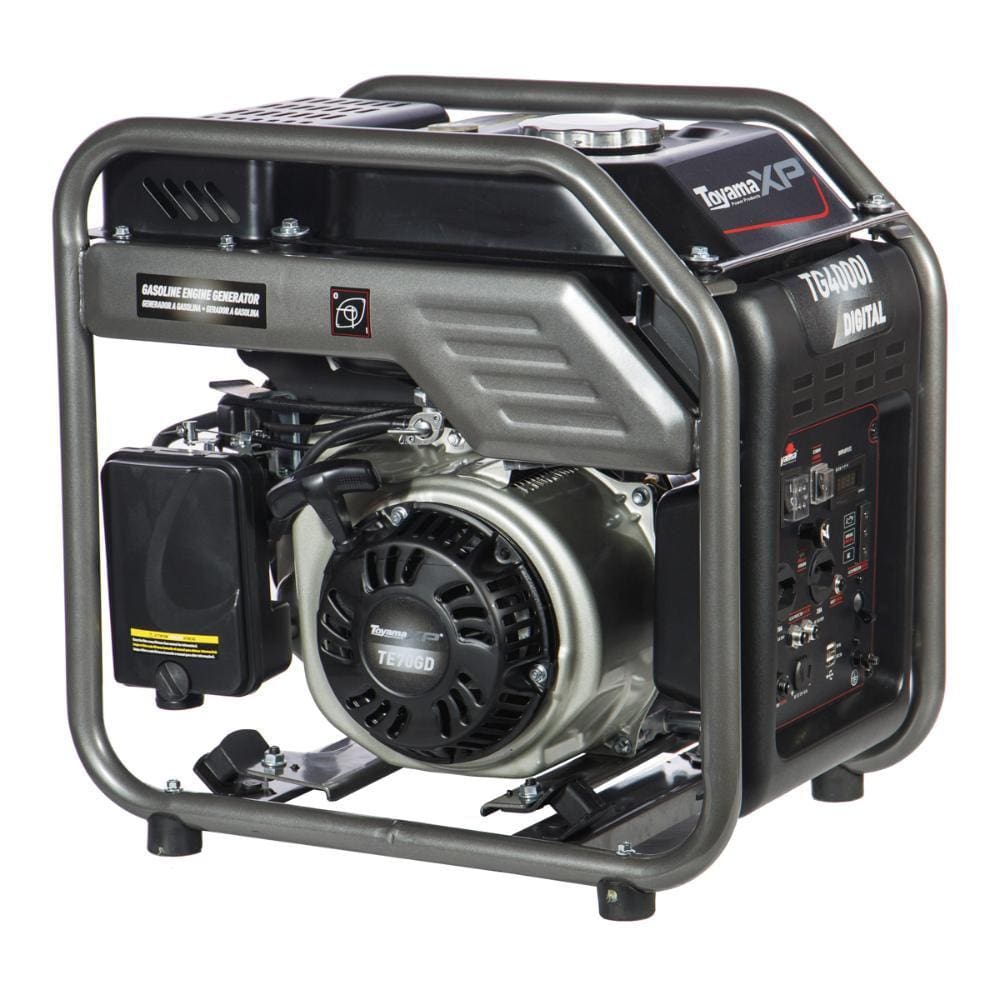 Gerador de Energia Inverter Toyama a Gasolina TG4000l Mono 127V 4KW