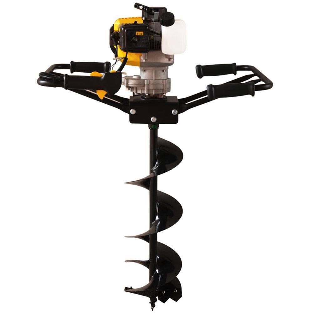Perfurador de Solo Gasolina BFG 520D 1,9cv Broca 20cm Guidão Duplo Buffalo