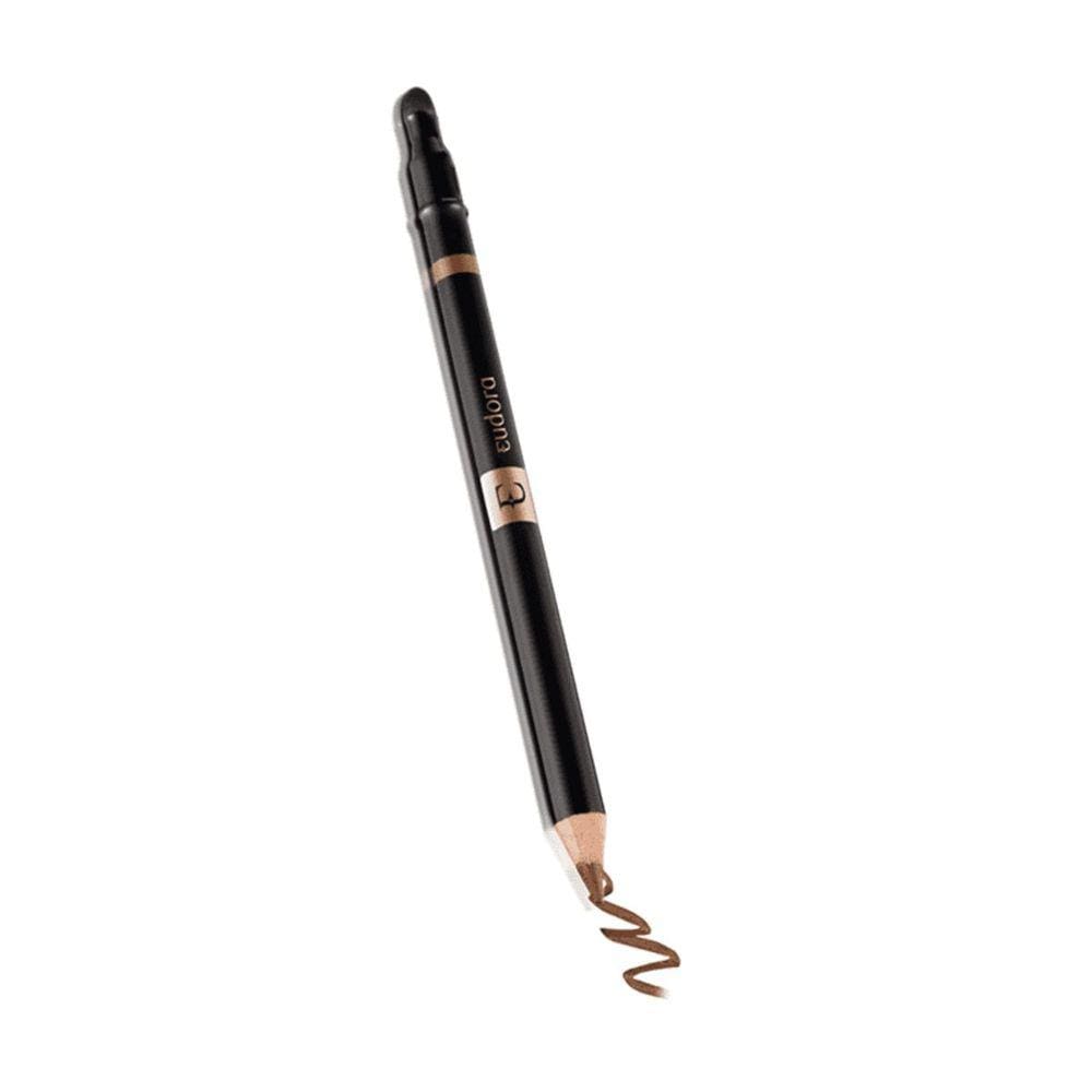 Eudora Glam Marrom Intenso - Lápis De Olhos Kajal Com Esfumador 1,1g