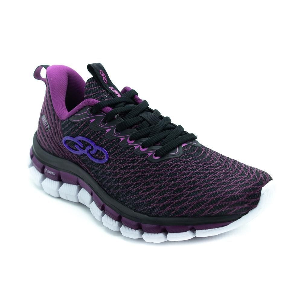 Tênis Feminino Olympikus Estilo/145 - Roxo Deep / Preto
