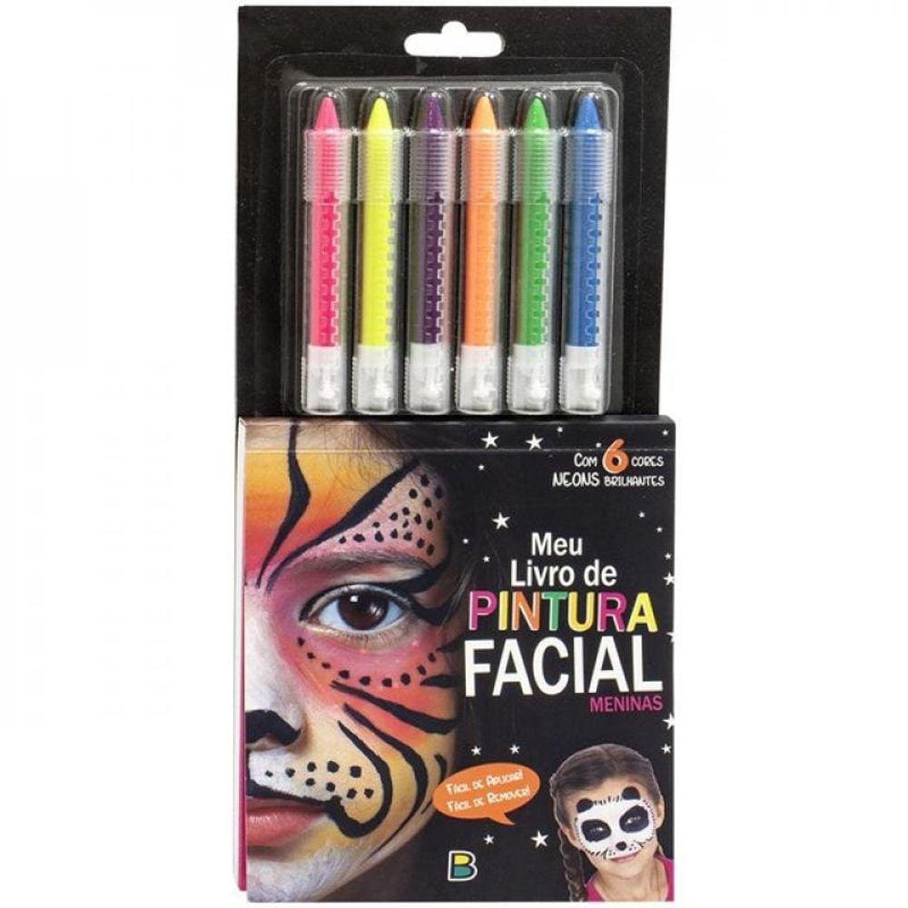 Meu Livro De Pintura Facial - Meninas