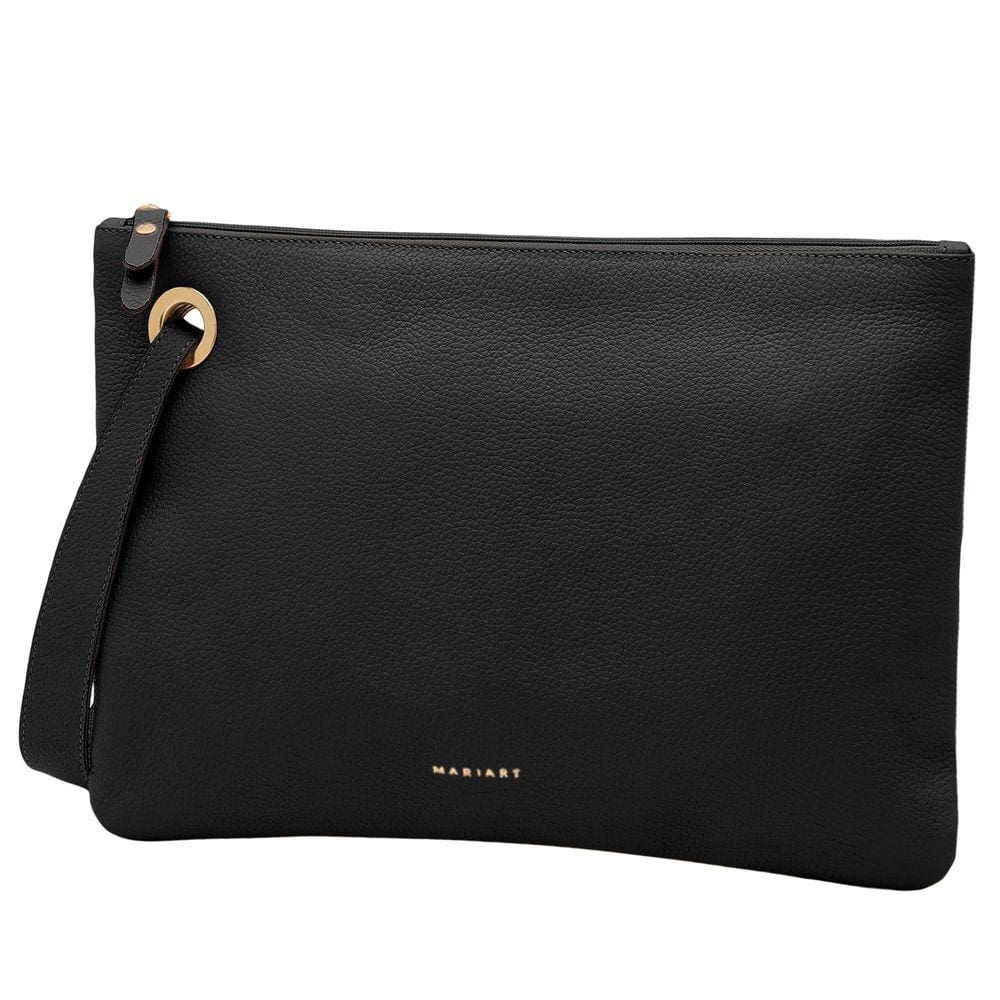 Bolsa Carteira Clutch Feminina Couro Bovino Mariart Azaleia