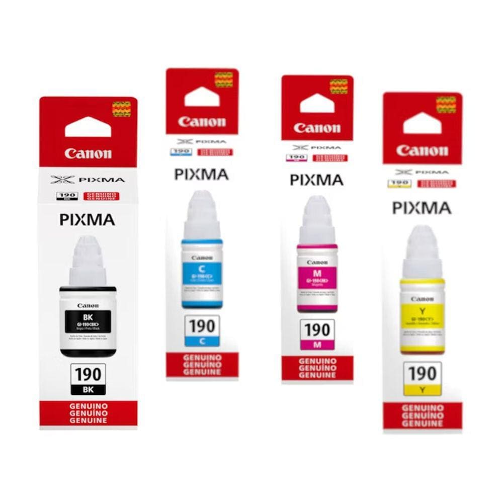 Kit 4 Refil Canon G-190 G1100 G3110 G3111 G4100 G4110 G4125