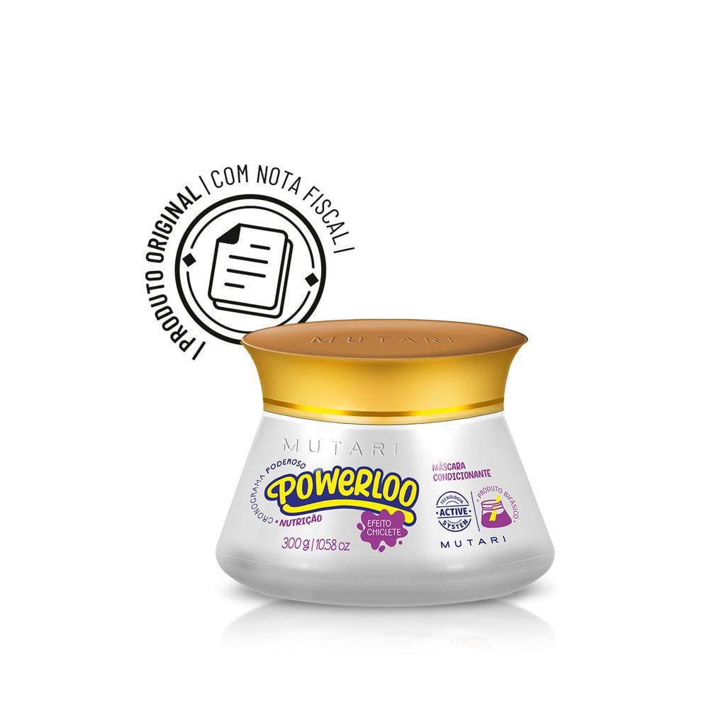 Máscara Nutrição PowerLoo Mutari - 300g