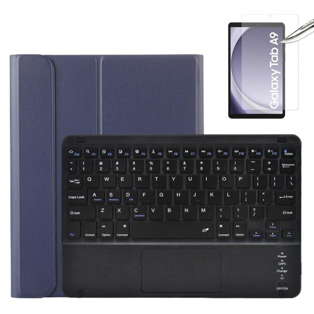 Capa Teclado Magnético + Vidro Para Tab Samsung A9+ 11 X210