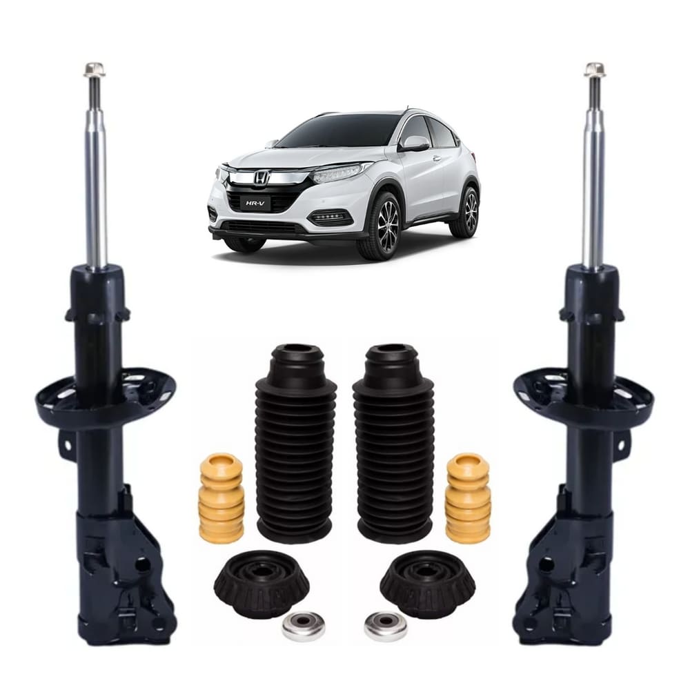 Kit Batente Axios/Sampel+Par Amortecedor Dianteiro Hrv 2015 A 2021 Kayaba