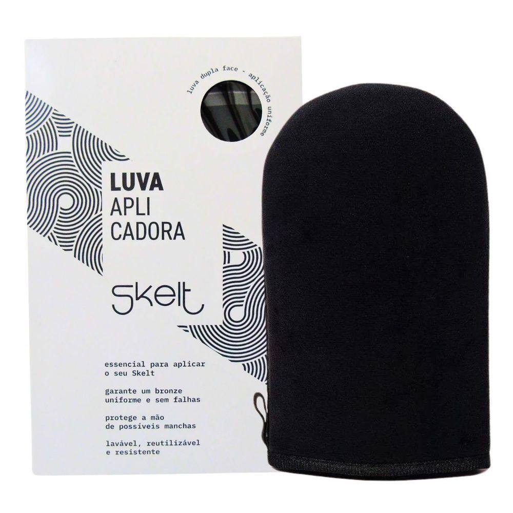Luva Aplicadora De Autobronzeador Skelt Preta