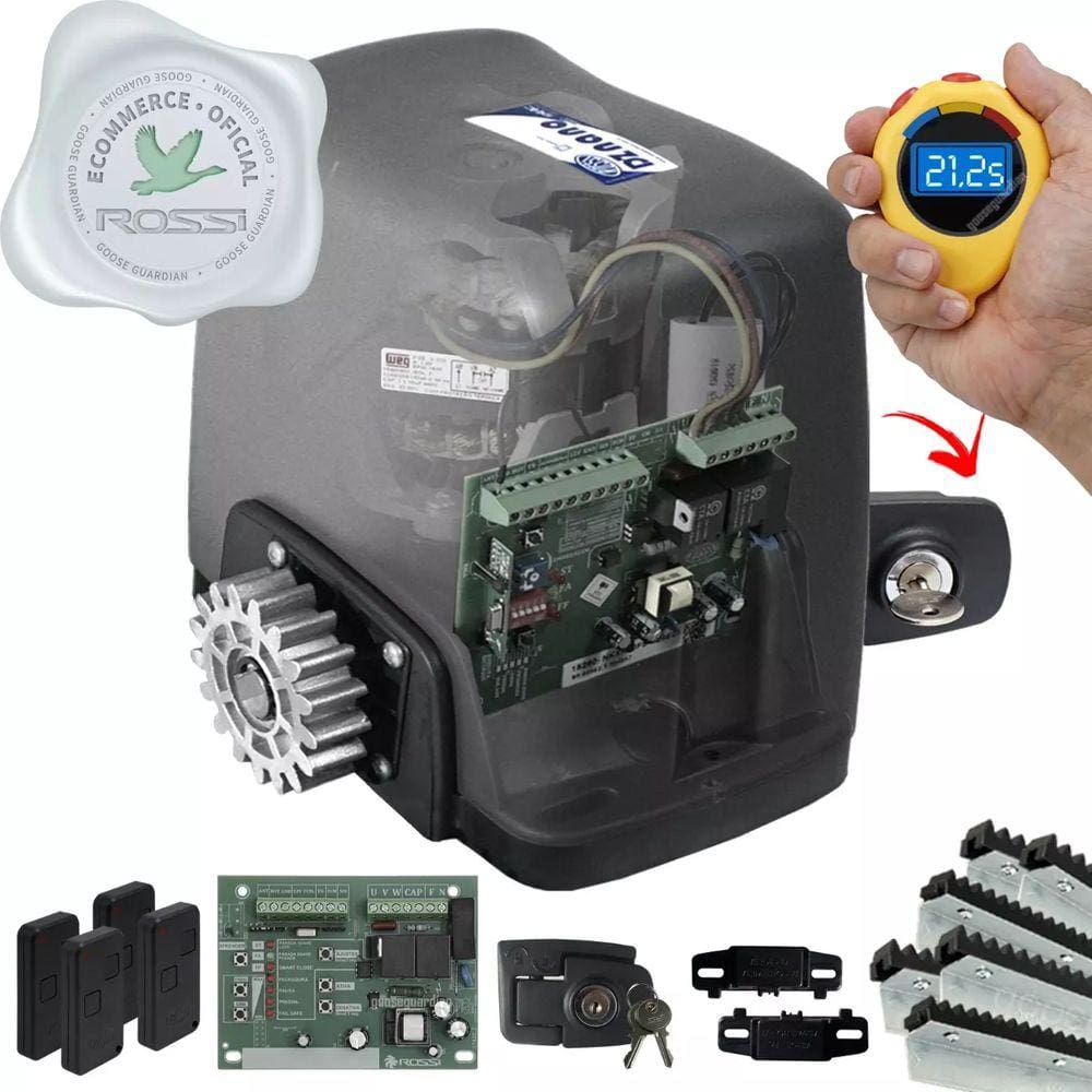 Kit Motor Rossi Dz Nano Turbo 6 Crem 4 Control 600kg