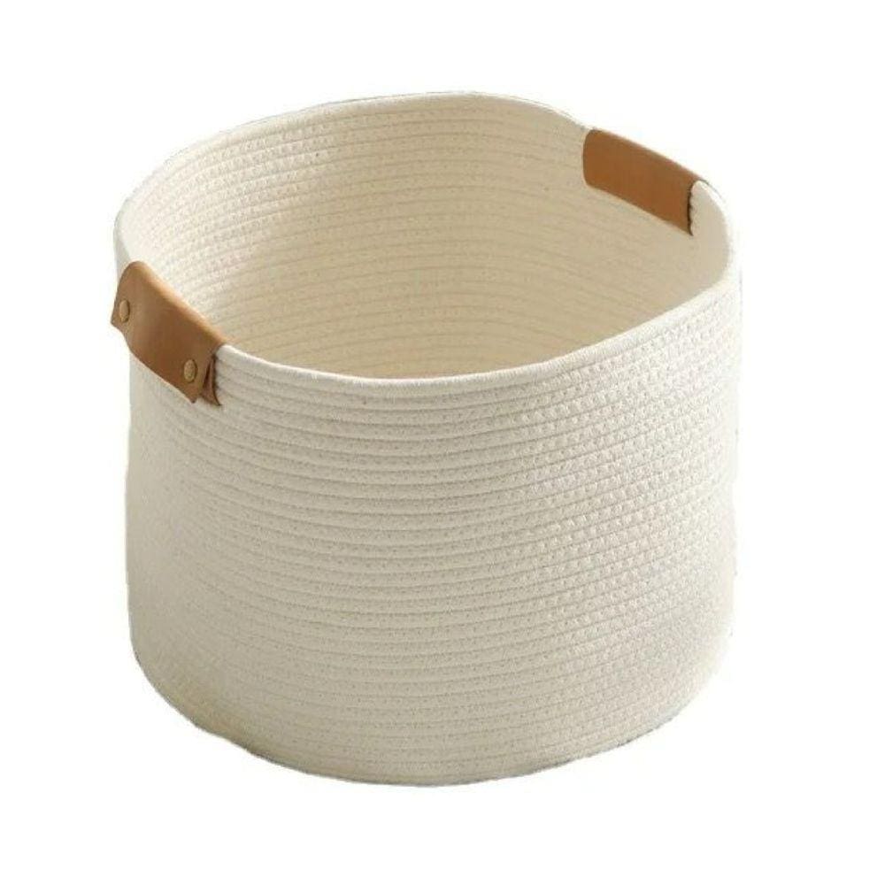 Cesto De Roupas Organizador Dobrável Poliéster Multiuso 28cm