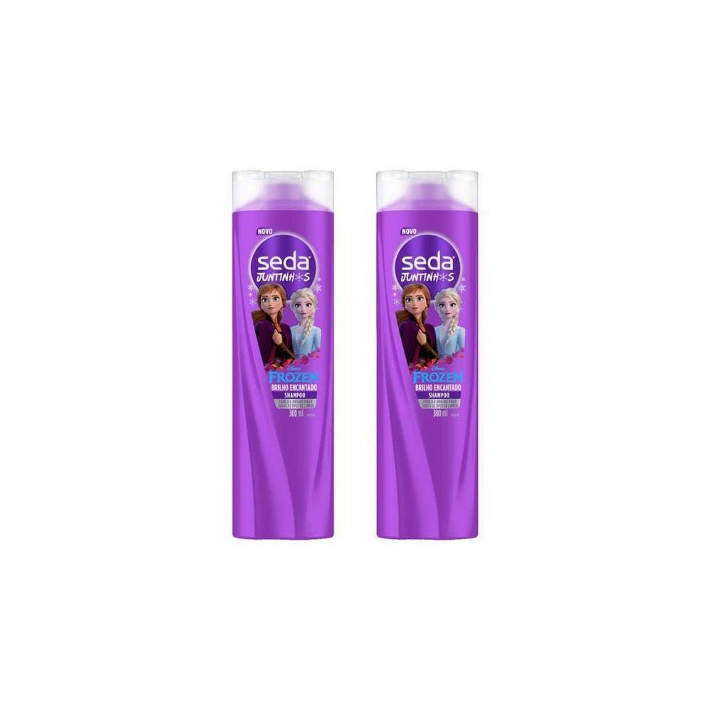 Shampoo Seda 300Ml Juntinhos Brilho Encantado-Kit C/2Un