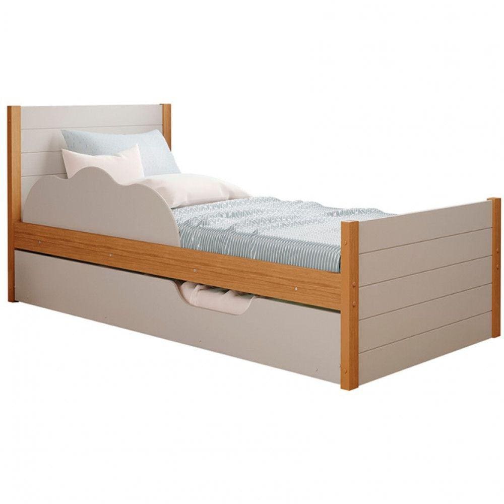 Bicama Solteiro Bibox Elza Cimol em MDF