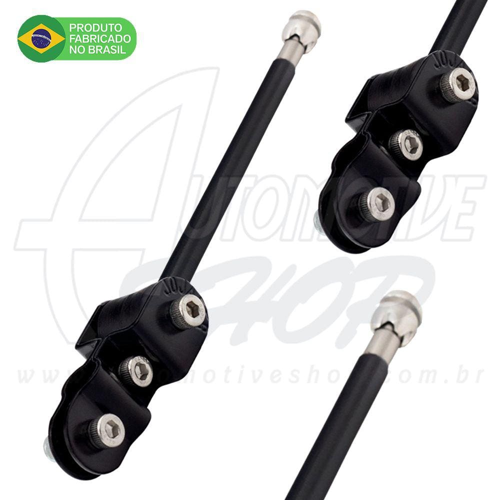 Antena Corta Pipa Moto Retrátil Retrovisor Inox 9/12 Pt HRP6